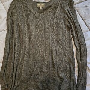 Absolutely Black V-Neck Sweater